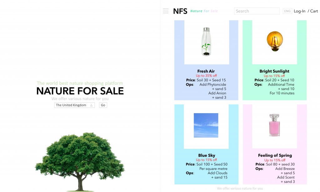 Nature for Sale UAL Portfolio